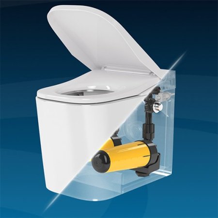 Унитаз приставной безободковый Lemark SATOFSHFS2 белый