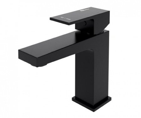 Смеситель для раковины WasserKraft Abens 2003 черный матовый