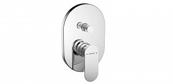 Смеситель для ванны с душем Bravat Gina PB865104CP-2-ENG хром