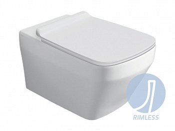 Унитаз подвесной Simas Baden-Baden Rimless BB18 безободковый