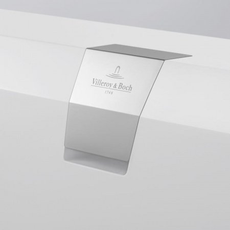 Квариловая ванна Villeroy & Boch Squaro Edge 12 UBQ180SQE7DV-01 alpin