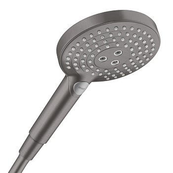 Душевая лейка Hansgrohe Raindance Select S 120 3jet 26530340 хром черный шлифованный
