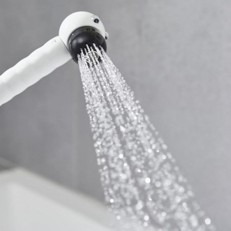 Душевая лейка Hansgrohe Jocolino 28787640 белый "зебра"