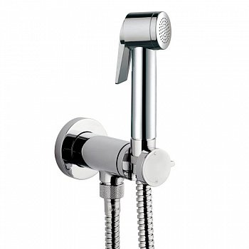 Гигиенический душ со смесителем Bossini Paloma Flat E37011B.030 хром
