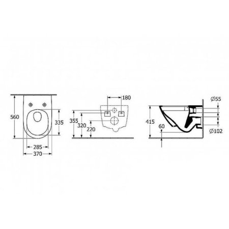 Унитаз подвесной Villeroy & Boch Subway 3.0 4670T901 белый, с сиденьем микролифт
