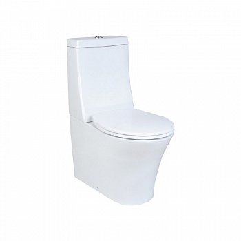 Унитаз приставной Creo Ceramique Paris PA1002+PA1001(UF5170)+PA1003 белый