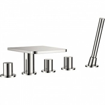 Смеситель на борт ванны Cezares Cascado F-BVD5-01 Хром