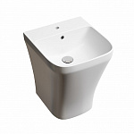 Раковина подвесная моноблок 36см Ceramica Nova Dion CN6067 белый