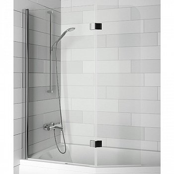 Шторка для ванны Riho Nautic 3000 N500 Geta 130x150 Хром