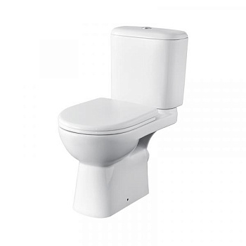 Унитаз-компакт с горизонтальным выпуском Roca Access 34P23800Y с сиденьем микролифт