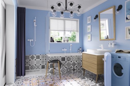 Душевой гарнитур Kludi Zenta 6066091-00 Хром Белый