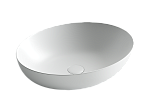 Раковина накладная 52см Ceramica Nova Element CN6017MW белый матовый