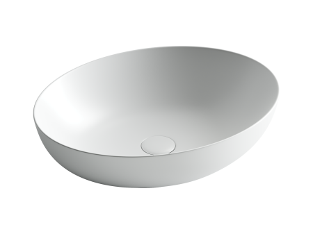 Раковина накладная 52см Ceramica Nova Element CN6017MW белый матовый