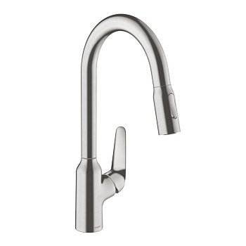 Смеситель для кухни Hansgrohe Focus M42 71800800 нержавеющая сталь