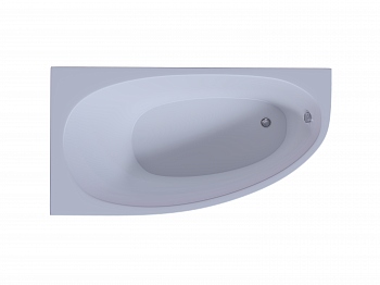 Акриловая ванна Aquatek Дива 170x90 см L