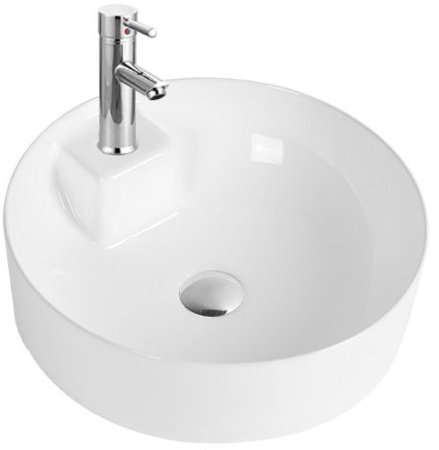 Раковина накладная 40см Aquatek Европа AQ5212-00 белая