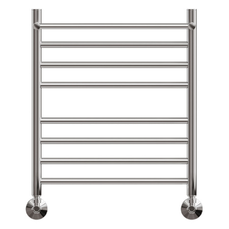 Полотенцесушитель водяной Point PN10156SP П7 500x600 с полкой, хром