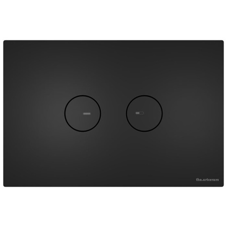 Кнопка смыва ArtCeram INOX-715 715.000.BM черный матовый