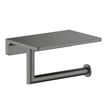 Держатель туалетной бумаги подвесной Timo Saona 13043/18 черное золото