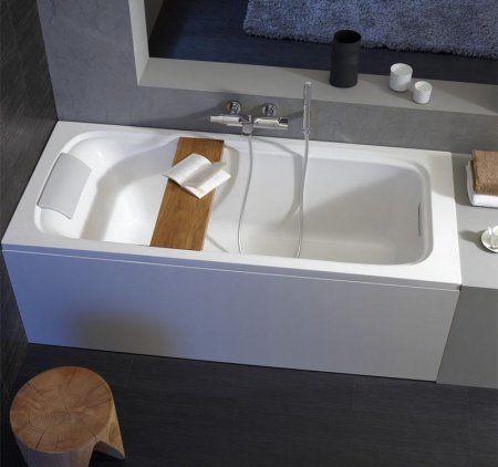 Ванна из искусственного камня Jacob Delafon Elite 170x75 см щелевой перелив