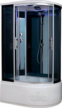 Душевая кабина Timo Standart T-1110 P L 110x85x220 профиль хром матовый, стекло прозрачное