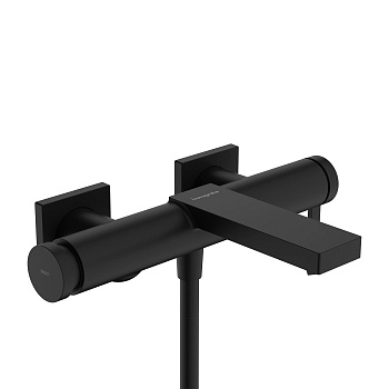 Смеситель для ванны Hansgrohe Tecturis E 73420670 черный матовый
