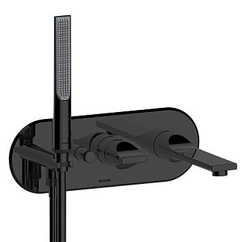 Смеситель для ванны с душем Bossini Apice Z00555.073 черный матовый