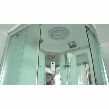 Душевая кабина Timo Comfort T-8809 F 90x90x220 профиль хром глянцевый, стекло матовое