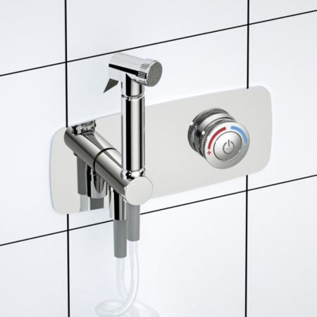 Гигиенический душ со смесителем D&K Bayern DA1484501, хром