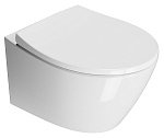 Унитаз подвесной безободковый GSI Modo 981611 белый
