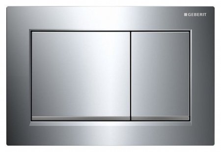 Кнопка смыва Geberit Omega 30 115.080.KH.1 хром глянцевый/хром матовый
