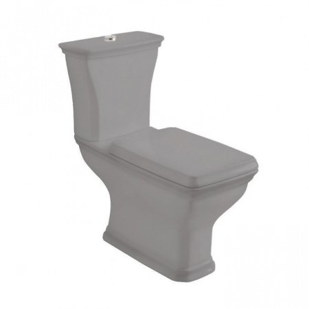 Унитаз напольный-компакт ArtCeram Civitas CIV004 34;00 серый, без сиденья