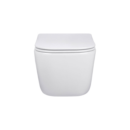 Унитаз подвесной безободковый Vincea Core VT1-28 белый, с сиденьем микролифт