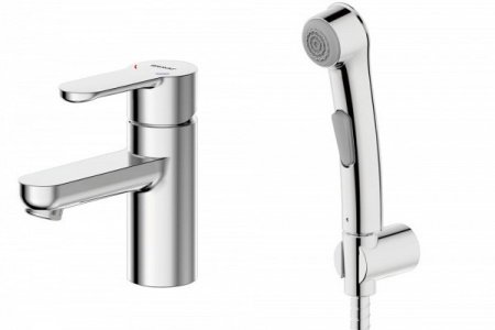 Смеситель для биде Bravat Stream F33783C хром