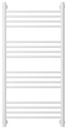 Полотенцесушитель водяной Сунержа Богема+ 100х50 перемычка прямая, белый матовый