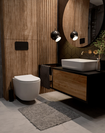 Смеситель для раковины AQUAme Siena AQM6215GG золото