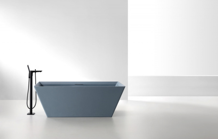 Ванна из искусственого камня ABBER Berlin AM9912G серая