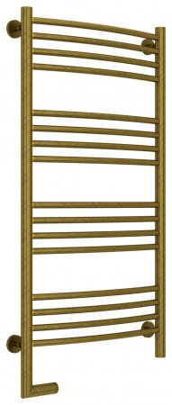 Полотенцесушитель электрический Сунержа Богема 2.0 100х50 состаренная бронза, выгнутая, подключение левое