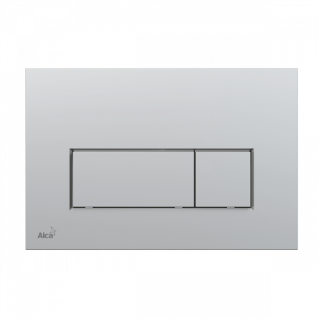 Кнопка смыва AlcaPlast THIN M572 хром матовый