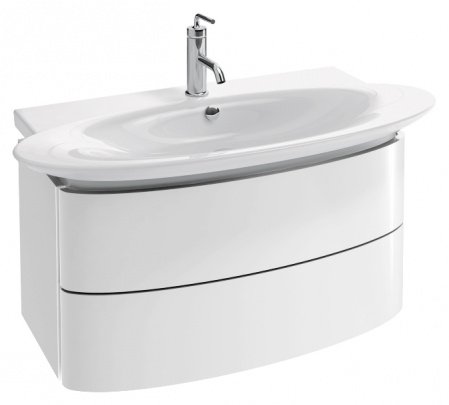 Тумба для комплекта Jacob Delafon Presquile 100 белый лак, 2 ящика