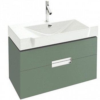 Тумба под раковину Jacob Delafon Reve 79 подвесная Оливковый