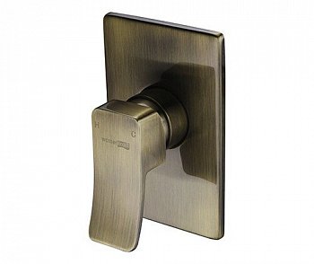 Смеситель для душа WasserKraft Exter 1651 светлая бронза