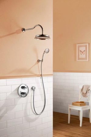 Душевой гарнитур Cezares Liberty LIBERTY-KD-01 Хром Белый