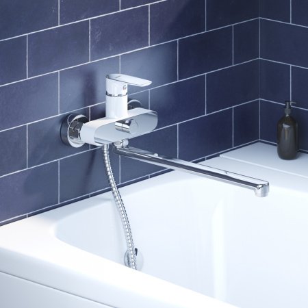 Смеситель для ванны с душем IDDIS Cloud CLOSBL2i10WA хром глянцевый