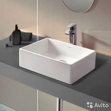 Раковина накладная 46.5см Roca Sofia 327720000 белый
