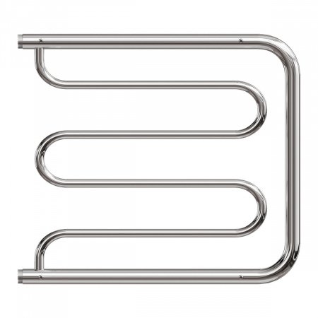 Полотенцесушитель водяной Point PN25666P 600x600 Фокстрот с полкой, хром