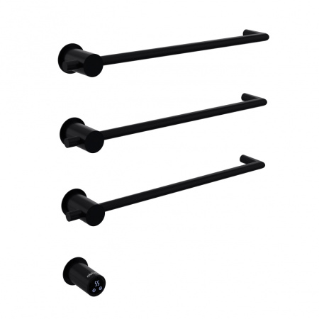 Полотенцесушитель электрический ABBER Charme AH4003MB черный матовый