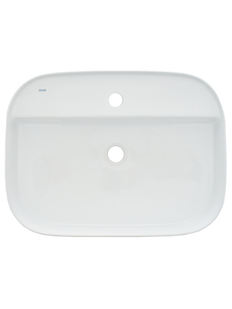 Раковина накладная 61см AQUAme AQM5003 белый