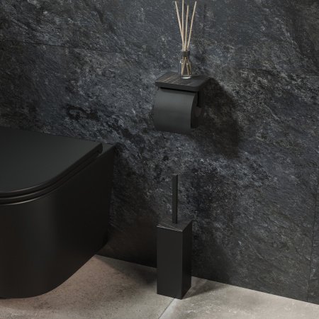 Держатель туалетной бумаги IDDIS On-X ONXBL03i43 черный матовый