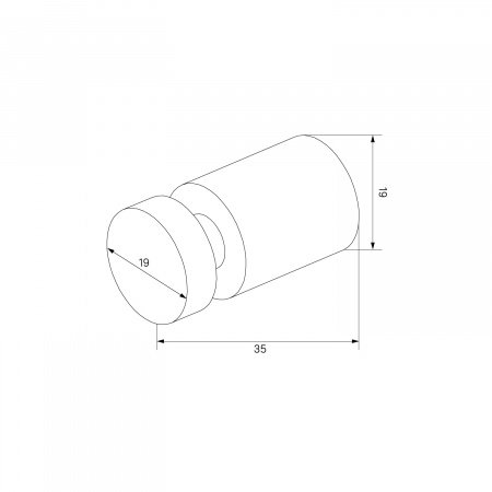 Крючок IDDIS Petite PET2SW1i41 матовый белый